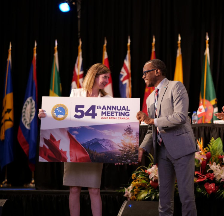 Canada’s Minister of International Development Assumes Chairmanship of Caribbean Development Bank