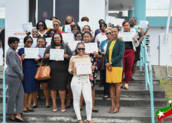 ADMINISTRATIVE STAFF MEMBERS AT JNF GENERAL HOSPITAL COMPLETE A SIX-WEEK MEDICAL TERMINOLOGY COURSE