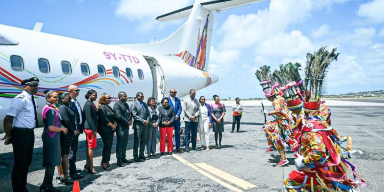 Caribbean Airlines Inaugural Flight CeremonyJuly 24, 2023 Prime Minister of the Federation of St. Kitts & Nevis Hon. Dr. Terrance Drew Remarks