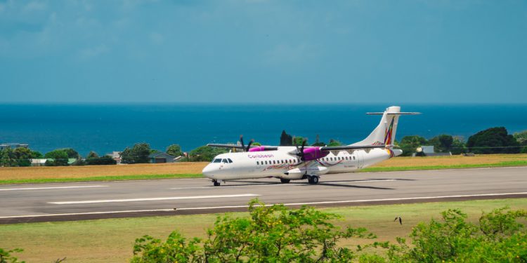 Caribbean Airlines Makes Inaugural Flight to Saint Kitts and Nevis