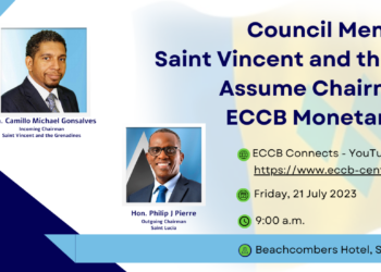 Council Member for Saint Vincent and the GrenadinesAssumes Chairmanship ECCB Monetary Council