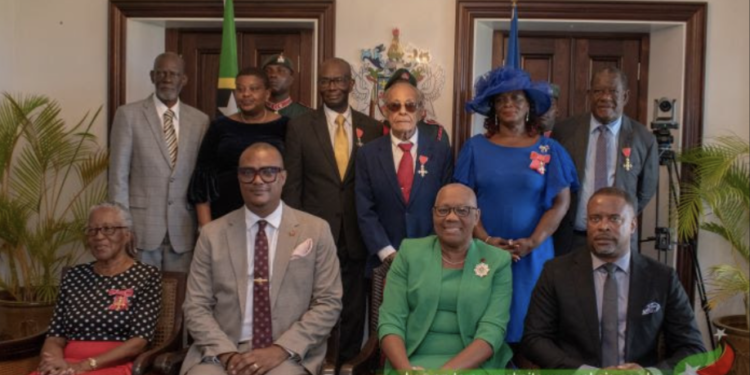 DEPUTY PRIME MINISTER DR. HANLEY PAYS TRIBUTE TO THE 2022 AND 2023 NEW YEAR HONOURS AWARDEES