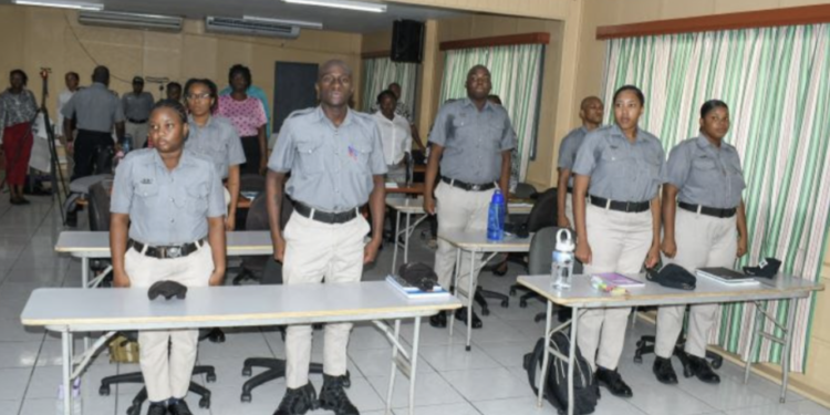 THIRTY-ONE RECRUITED TO BECOME POLICE OFFICERS