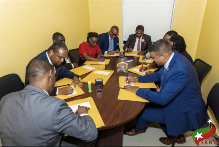 ST. KITTS AND NEVIS’ FEDERAL CABINET MAKES HISTORY BY FILING FIRST DECLARATIONS TO THE INTEGRITY COMMISSION