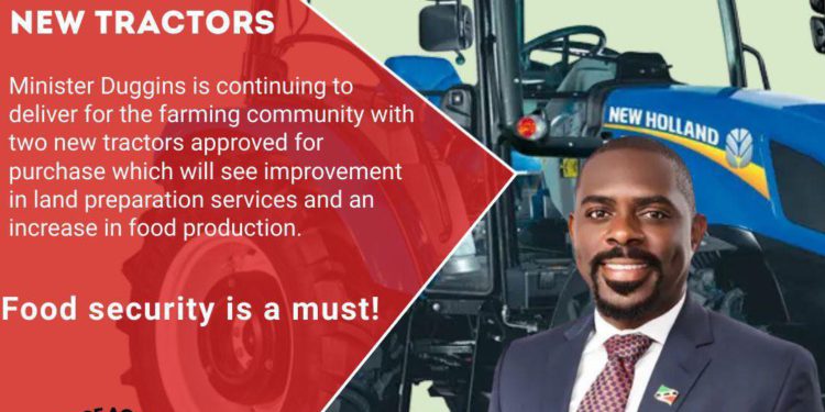 AGRICULTURE MINISTRY SECURES FUNDING FOR 2 NEW TRACTORS