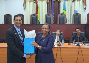 Judicial Officers and Bar Association Members in Guyana Receive Training on the CCJ’s Original Jurisdiction