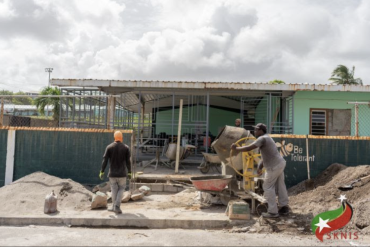 REMEDIAL WORK ON THE IRISHTOWN PRIMARY SCHOOL NEARS COMPLETION TO ALLOW FOR STUDENTS’ SAFE RETURN AT THE START OF THE NEW SCHOOL YEAR
