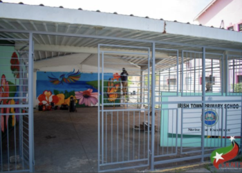 REMEDIAL WORK ON THE IRISHTOWN PRIMARY SCHOOL NEARS COMPLETION TO ALLOW FOR STUDENTS’ SAFE RETURN AT THE START OF THE NEW SCHOOL YEAR