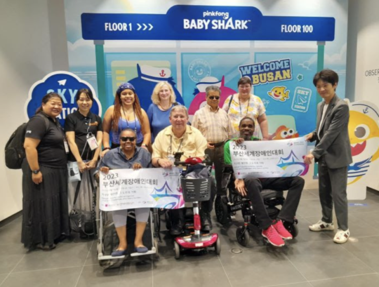 SKNAPD PRESIDENT RETURNS FROM DISABILITY CONFERENCE IN KOREA