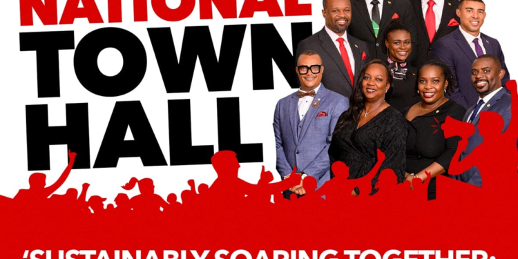 THE GOVERNMENT’S FIRST ANNIVERSARY CELEBRATORY ACTIVITIES KICK OFF THIS EVENING WITH A NATIONAL TOWN HALL MEETING