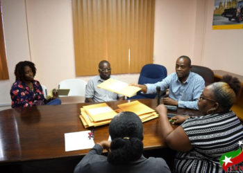 PUBLIC WORKS DEPARTMENT EVALUATING BIDS FOR THE RESURFACING OF THE ST. PETER’S MAIN ROAD