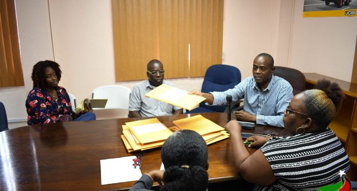 PUBLIC WORKS DEPARTMENT EVALUATING BIDS FOR THE RESURFACING OF THE ST. PETER’S MAIN ROAD