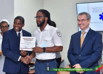 EMERGENCY MEDICAL TECHNICIANS (EMTs) SUCCESSFULLY COMPLETE PRE-HOSPITAL EMERGENCY CARE TRAINING