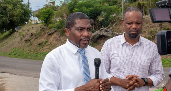 PM DR. DREW RECEIVES COMPREHENSIVE UPDATE ON PLANS TO REHABILITATE THE ST. PETER’S MAIN ROAD AND F.T. WILLIAMS HIGHWAY