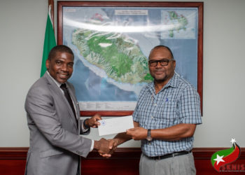 Prime Minister Hon. Dr. Terrance Drew Acknowledges Flow 4G Cayon Rockets and SOL Island Auto Conaree FC Achievements