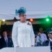 H.E. DAME MARCELLA RECEIVES BEST WISHES AT INDEPENDENCE 40