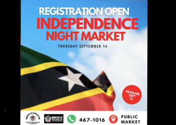 REGISTRATION NOW OPEN FOR INDEPENDENCE NIGHT MARKET SET FOR SEPT 14TH