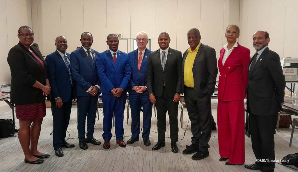 FAO and the Caribbean deepen cooperation for the transformation of agrifood systems to combat hunger and poverty