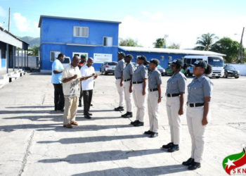 POLICE RECRUITS UNDERTAKING CRITICAL EXAMS AT THE SIX-WEEK MARK