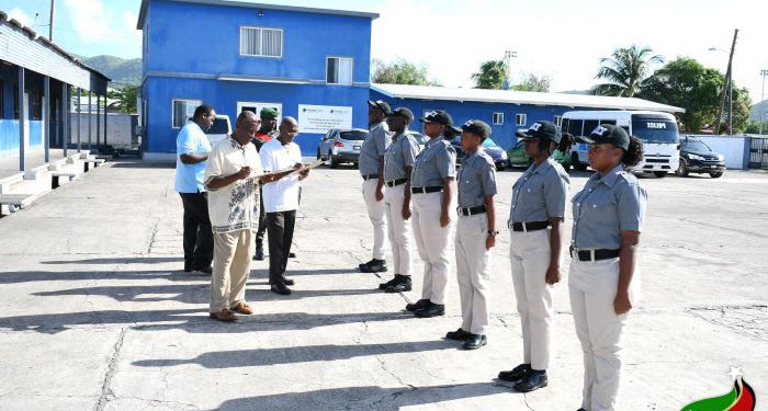 POLICE RECRUITS UNDERTAKING CRITICAL EXAMS AT THE SIX-WEEK MARK