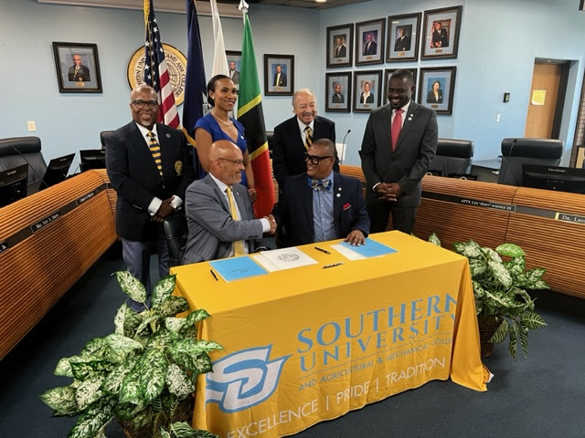 HIGHER EDUCATION BOLSTERED BY SAINT KITTS AND NEVIS-SOUTHERN UNIVERSITY ALLIANCE
