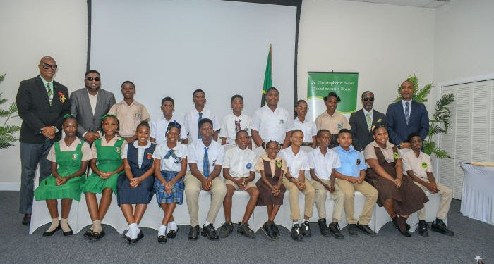 DEPUTY PRIME MINISTER DR. HANLEY COMMENDS SOCIAL SECURITY, AS EIGHT STUDENTS WERE INDUCTED INTO THE SUSANNA LEE HIGH SCHOOL SCHOLARSHIP PROGRAMME