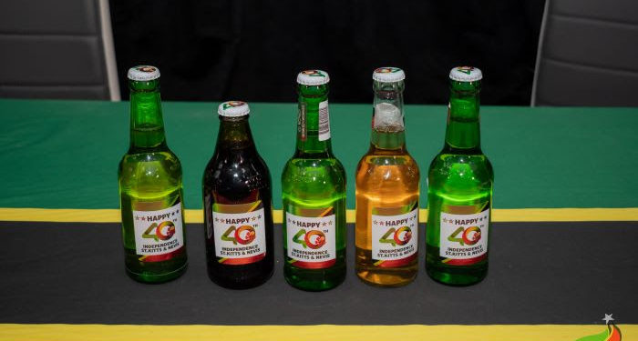 INDEPENDENCE 40 ANNIVERSARY BEING PROMOTED ON BREWERY PRODUCTS