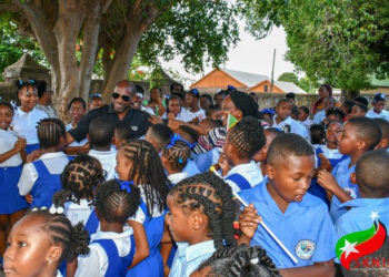 CABINET MINISTERS WRAP UP THEIR SUCCESSFUL VISITS TO SCHOOLS ACROSS ST. KITTS AS PART OF THE INDEPENDENCE 40 CELEBRATIONS