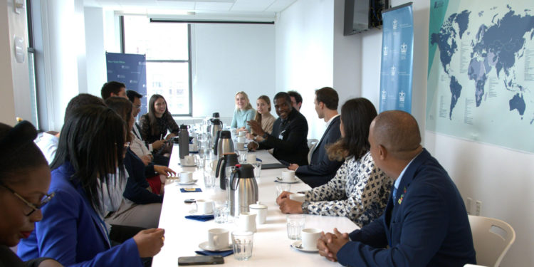 Prime Minister of Saint Kitts and Nevis Engages in Informative Dialogue with Columbia Students in New York