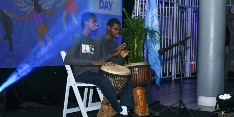 STELLAR PERFORMANCE SHINES AT UNITED NATIONS LIGHTING CEREMONY IN ST. KITTS AND NEVIS