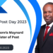 MINISTER MAYNARD OUTLINES PLANS TO MODERNIZE THE POSTAL SERVICE AS ST. KITTS AND NEVIS OBSERVES WORLD POST DAY 2023
