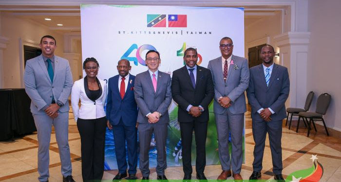 GOVERNMENTS OF THE REPUBLIC OF CHINA (TAIWAN) AND ST. KITTS AND NEVIS PLEDGE TO FURTHER STRENGTHEN TIES AS TAIWAN OBSERVES ITS 112TH NATIONAL DAY