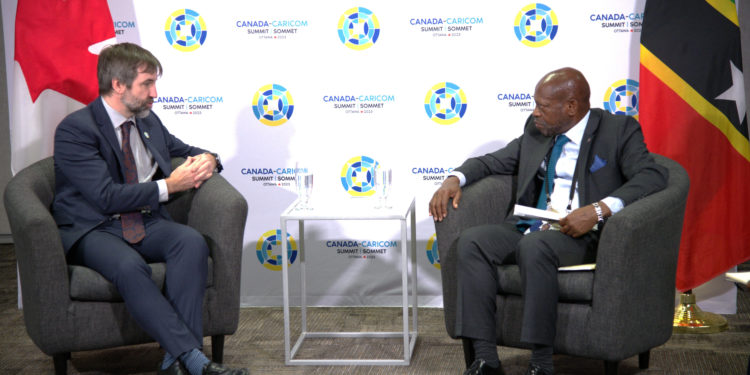 Saint Kitts and Nevis Engages in Bilateral Discussion with Canada to Strengthen Climate Change Initiatives