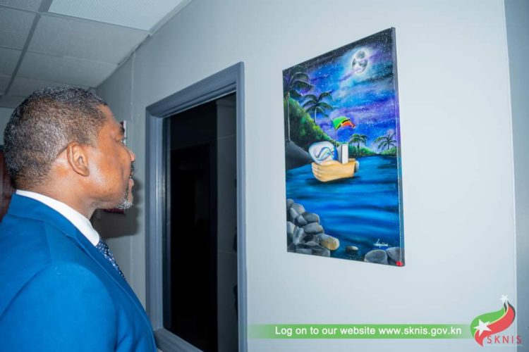YOUTH ART EXHIBITION LEAVES INDELIBLE MARK ON PRIME MINISTER DR. DREW
