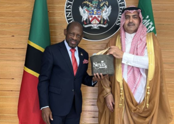 Saudi Arabia’s Ambassador Pays Courtesy Call on Foreign Minister of Saint Kitts and Nevis
