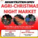 REGISTRATION OPENS FOR 2023 EDITION OF HIGHLY ANTICIPATED AGRI-CHRISTMAS NIGHT MARKET