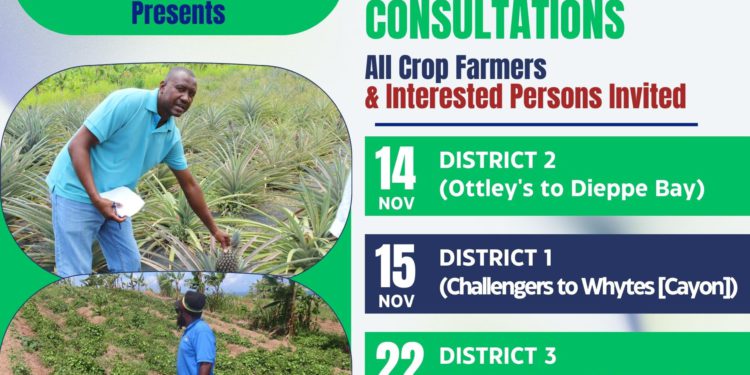 FARMERS INVITED TO CROP DISTRICT CONSULTATIONS AT AGRICULTUREDEPARTMENT