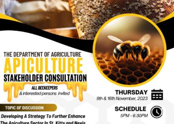 AGRICULTURE DEPARTMENT TO ENGAGE STAKEHOLDERS ON STRATEGY TO DEVELOP APICULTURE SECTOR IN ST. KITTS