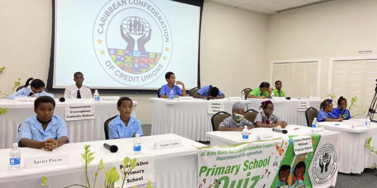 SEVENTEEN PRIMARY SCHOOLS TO COMPETE IN 2023 ST. KITTS-NEVIS  NATIONAL COOPERATIVE LEAGUE DEPARTMENT OF COOPERATIVES QUIZ  COMPETITION