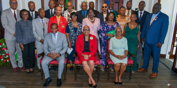MEDAL OF HONOUR RECIPIENTS RECOGNIZED FOR THEIR CONTRIBUTION TO NATION-BUILDING IN ST. KITTS AND NEVIS