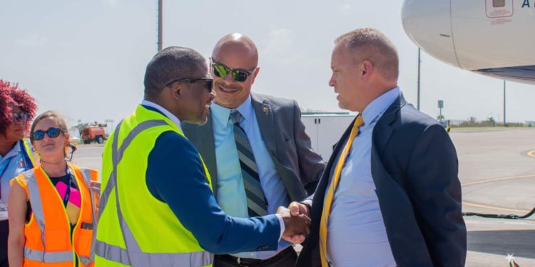 JETBLUE’S INAUGURAL FLIGHT BRINGS MORE HOPE FOR THE FEDERATION’S TOURISM INDUSTRY