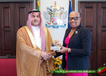 AMBASSADOR OF THE KINGDOM OF SAUDI ARABIA PRESENTS CREDENTIALS TO ST. KITTS AND NEVIS