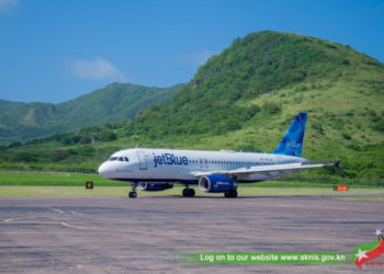 ADDITION OF JETBLUE FLIGHTS TO ST. KITTS WILL HELP PROPEL THE FEDERATION’S ECONOMY TO GREATER HEIGHTS, SAYS PRIME MINISTER DR. DREW