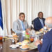Prime Minister Drew and Delegates Hold Breakfast Bilateral Meeting with the World Intellectual Property Organization (WIPO)