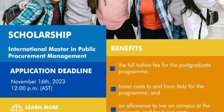 NOTICE: SCHOLARSHIP OPPORTUNITY