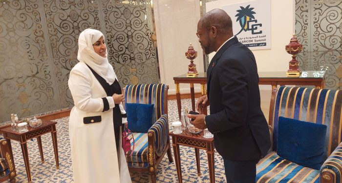 Saint Kitts and Nevis Minister of Foreign Affairs, Economic Development, Investment, et al Convenes Meetings with Potential Investors in Riyadh