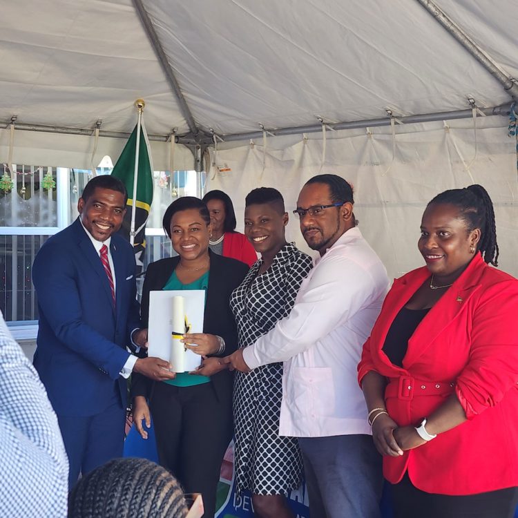 Ministry of Sustainable Development gifts contributors to the National Identity of St Kitts and Nevis
