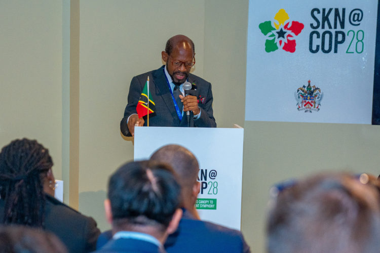 Minister of Foreign Affairs, Dr. Denzil Douglas Positions the Federation as a Trusted Investment Partner at Leading UN Climate Conference