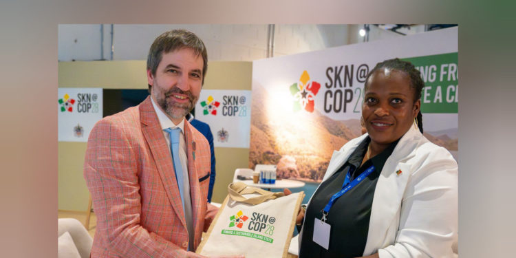 ST KITTS AND NEVIS’ PAVILION IMPRESSES AT COP28