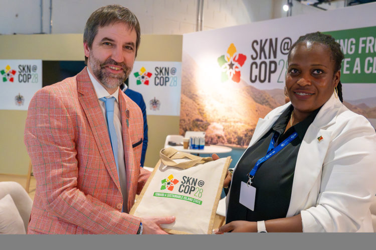 Minister Joyelle Clarke Works to Secure Strategic Partnership With Canada at UN Climate Conference